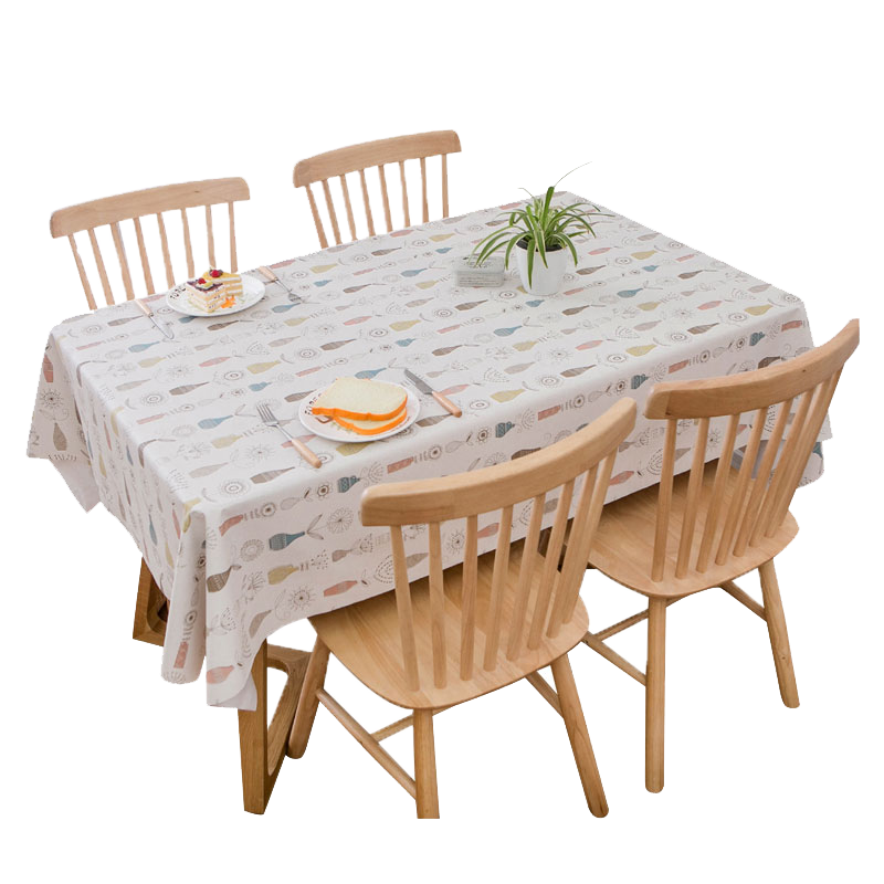 MEIWA Tablecloth, Imported Dining Mat, Waterproof And Oil-Resistant PVC Table Pad, Luxury Table Cover, Vase Pattern, 135*180cm