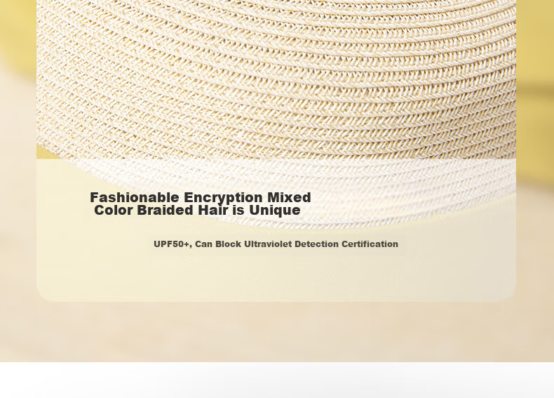 Siggi Straw Hat for Women, Summer Sun Protection UV-Resistant Flat Brim Hat, Sunscreen Cap, Flat Top Hat, Sun Visor, Gift for Wome 9