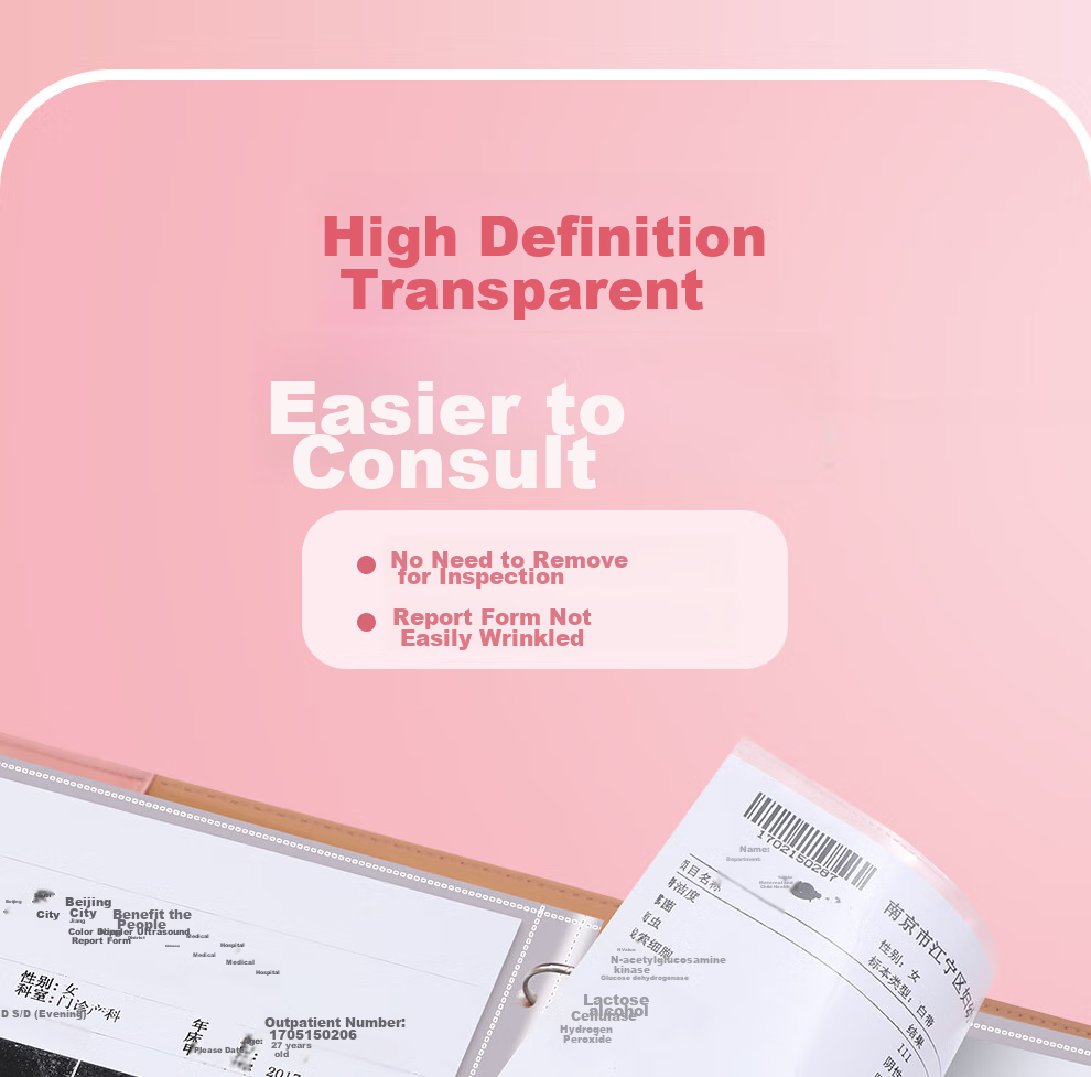 Jiaran Heng Vaccination Certificate Protective Cover 2026 New Large Vaccine Book Pink Baby Horse Design 14