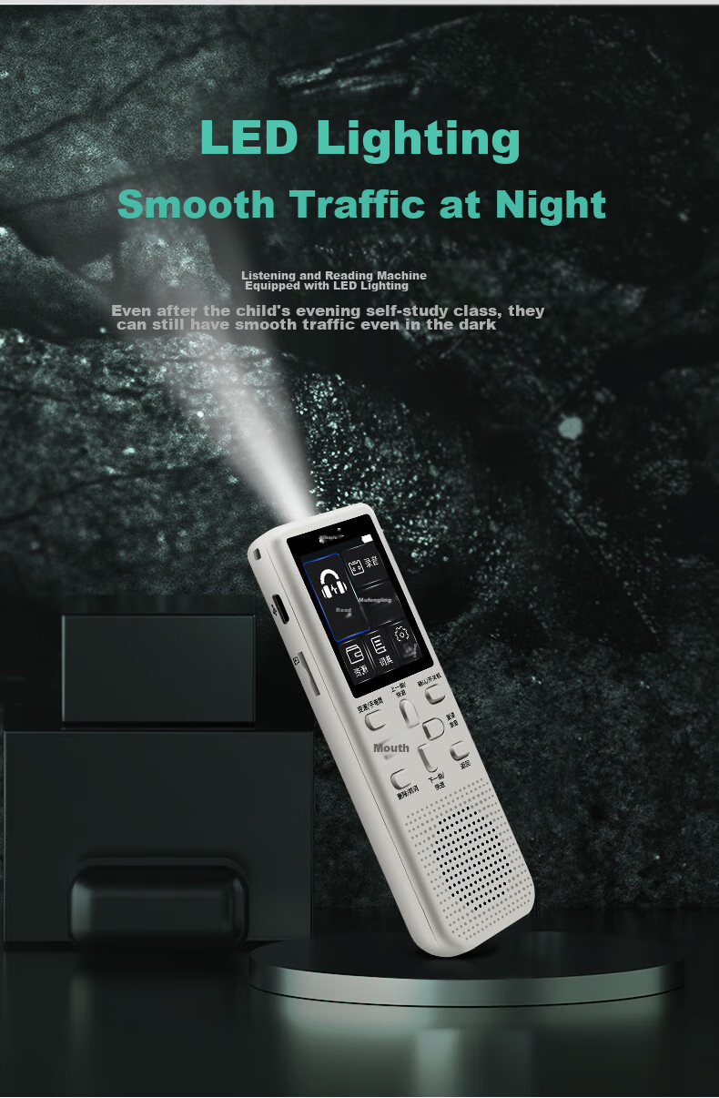 Xiaobawang V1 Learning Device, Intelligent Repeater, English Listening Aid for Primary, Middle And High School Students, Synchronized Reading Pen, Portable Learning Machine 5