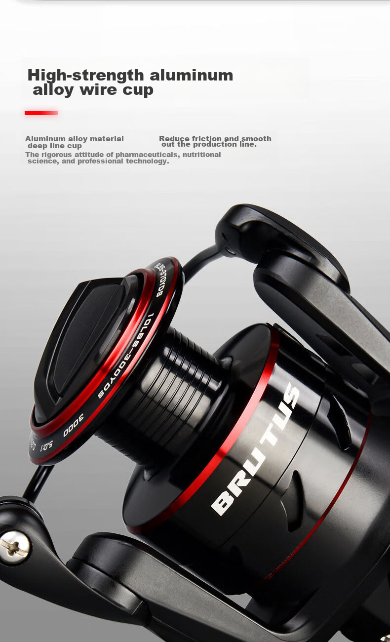 KastKing Brutus Spinning Reel, Metal Line Cup, Fishing Reel, Sea Rod Reel, Rock Fishing Reel 6