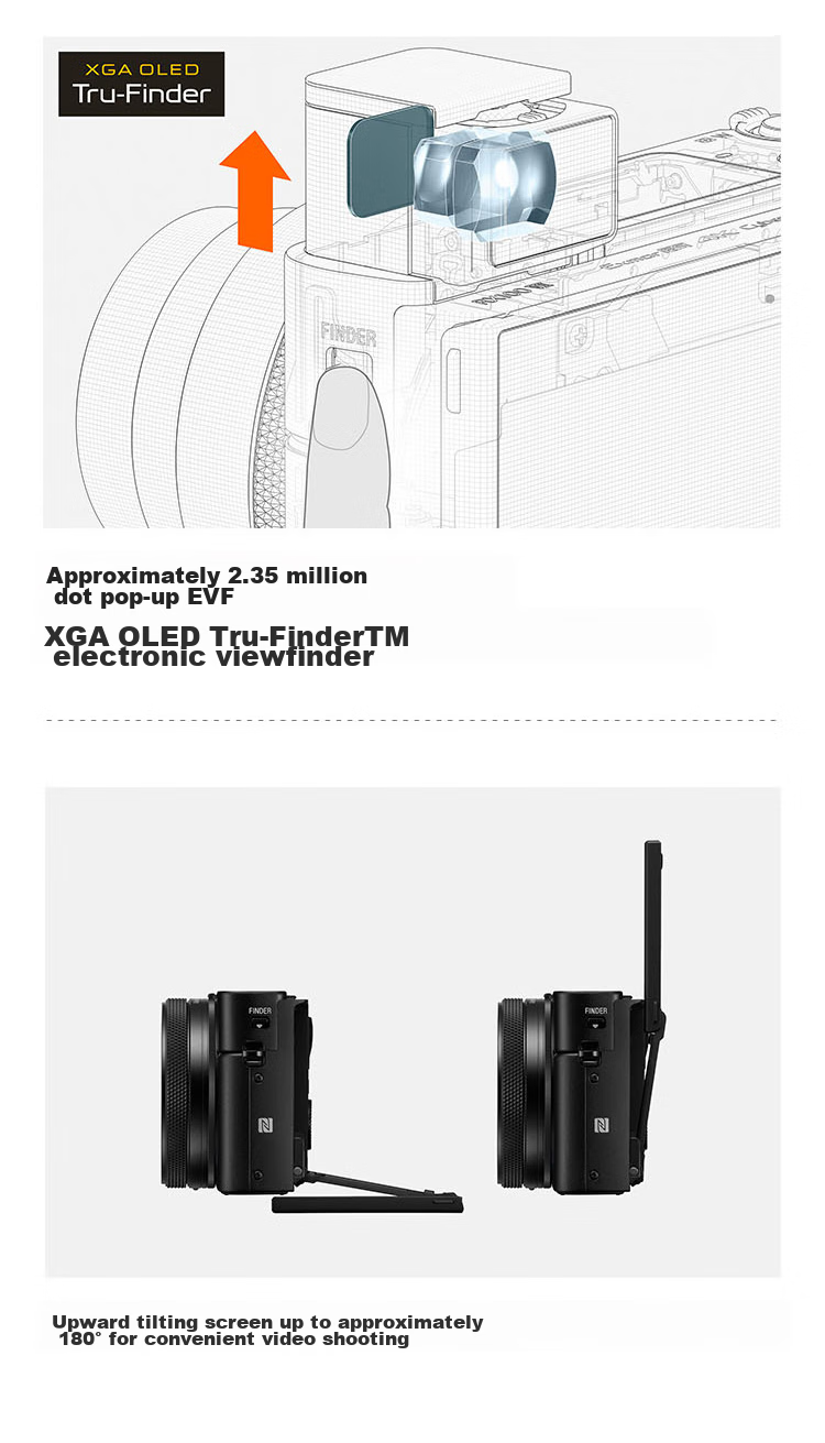 SONY [Holiday Gift] DSC-RX100M7 Black Digital Camera (24-200mm Zoom Range, Real-Time Eye AF, RX100 VII/Black) 21
