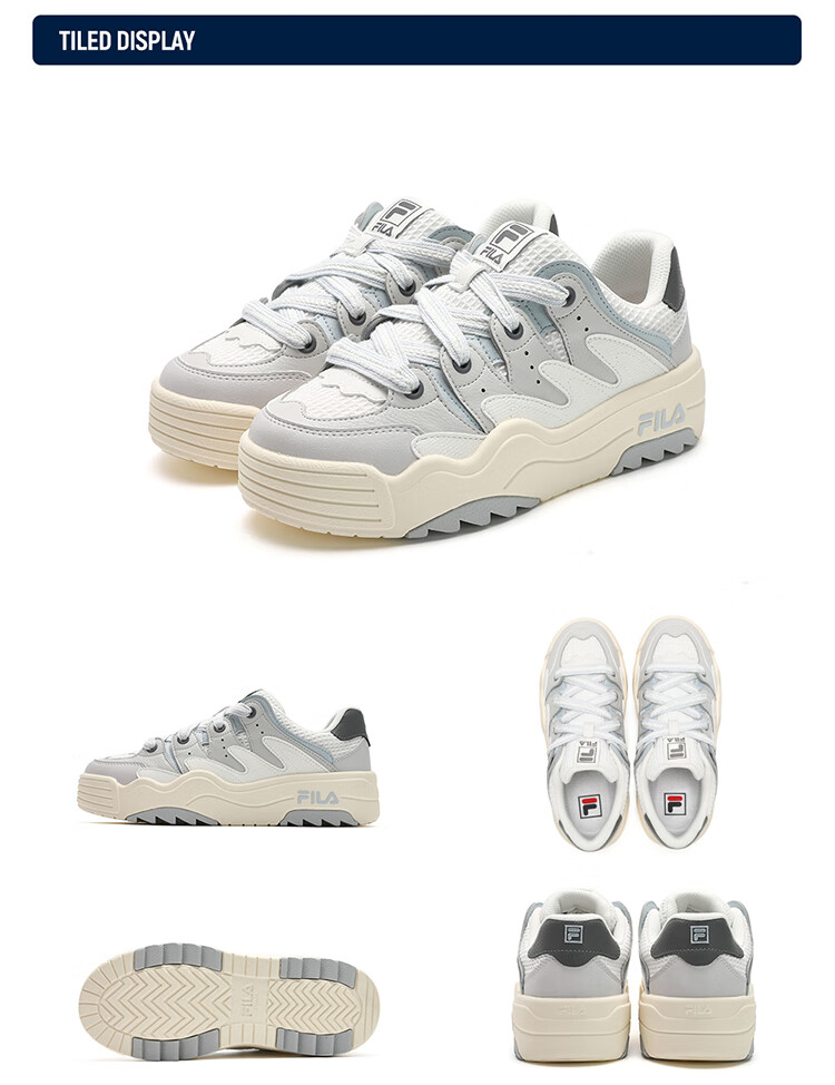 FILA Official Women's ROSETTA Modern Sneakers Colorful Casual Sports Shoes 23