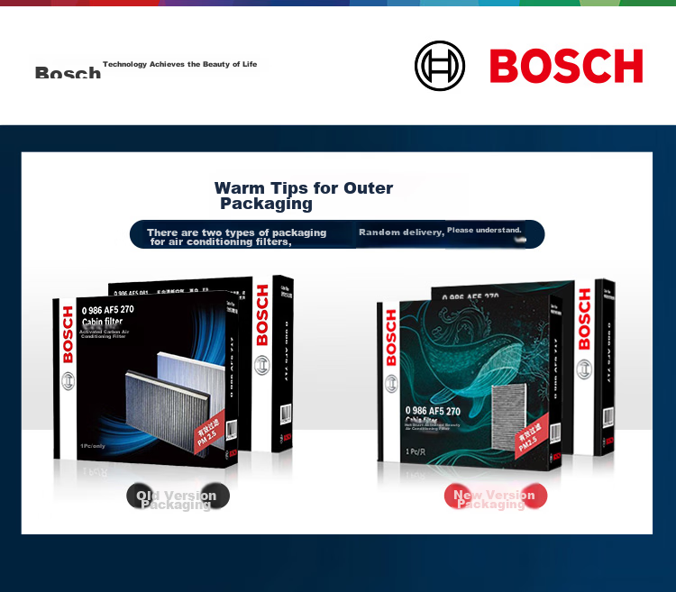 BOSCH Automotive Air Conditioning Filter Element 5270, Compatible with Jeep Compass, Grand Cherokee And Other Models 1