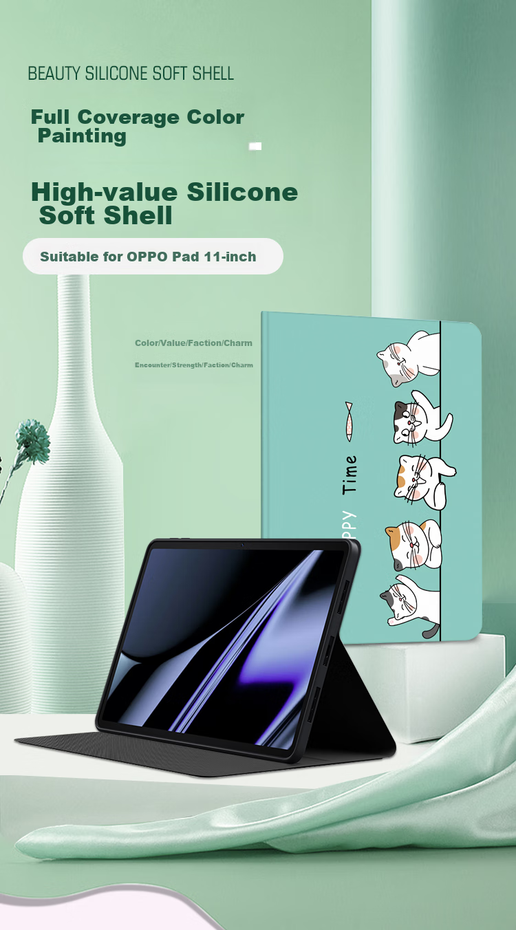Jiangming Compatible with OPPO Pad 3 Pro 12.1-Inch Protective Case, 2024 Model Universal OnePlus Tablet Pad12.1 Third-Generation Snapdragon Tablet Protective Case, Creative Painted Desig 1