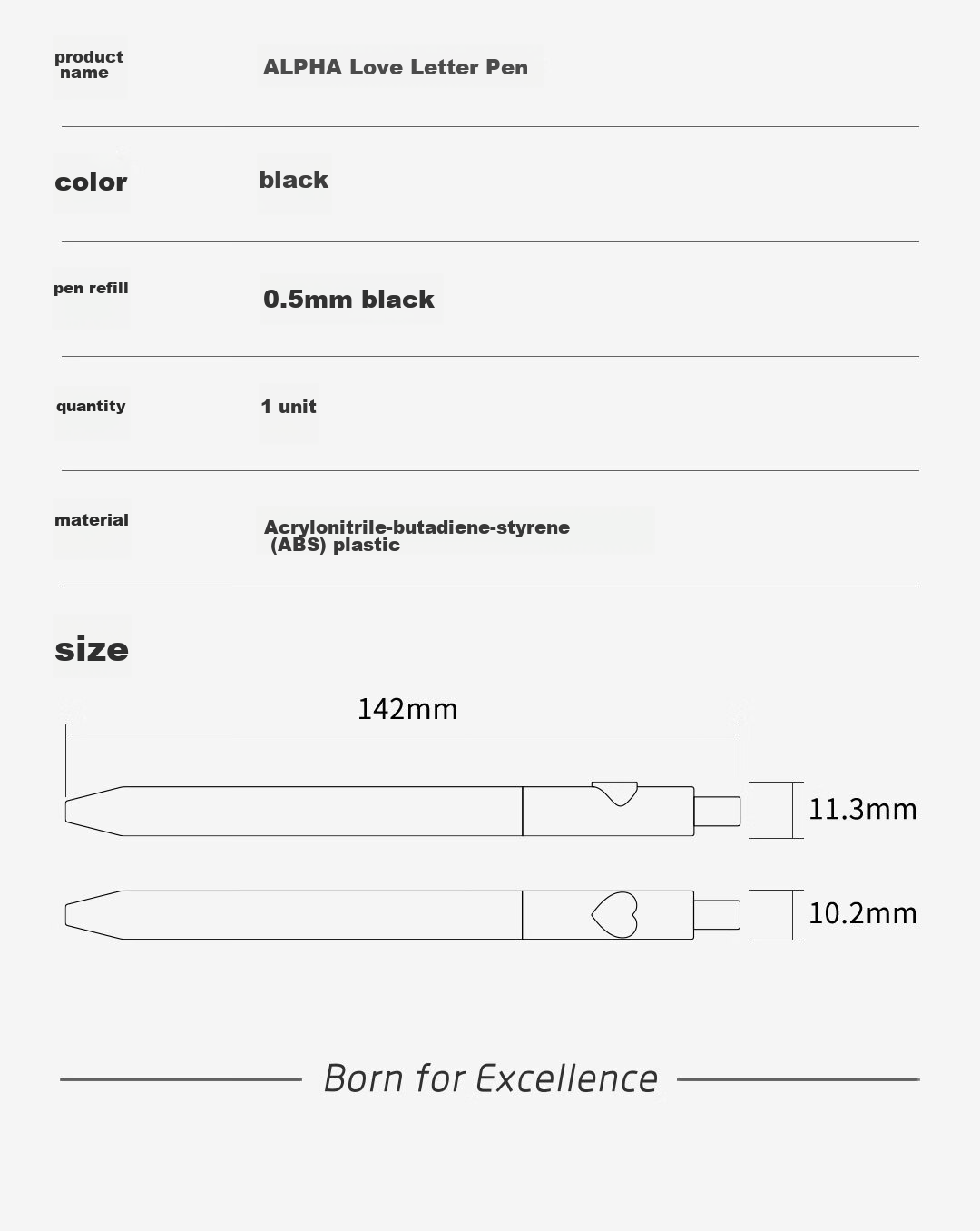 KACO CWIA Certified Exam Pen 0.5mm Black Gel Pen Smooth Quick-Dry Retractable Student Writing Pen Carbon Ballpoint Pen 5-Pack 22