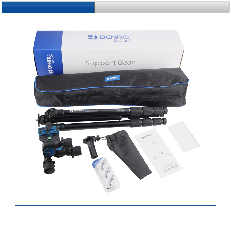 Benro GD3WHK Three-Dimensional Gear Head for Mirrorless And DSLR Cameras, Architectural Starry Sky Low-Angle Panoramic Macro Photography And Videography Tripod 22