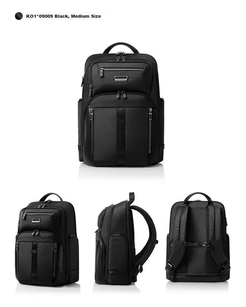 Xinxiuli Large Coffee Bag Men's Backpack, 15.6-Inch Laptop Bag, Business High-End Large Capacity Travel Bag, Father's Gift KO1 17