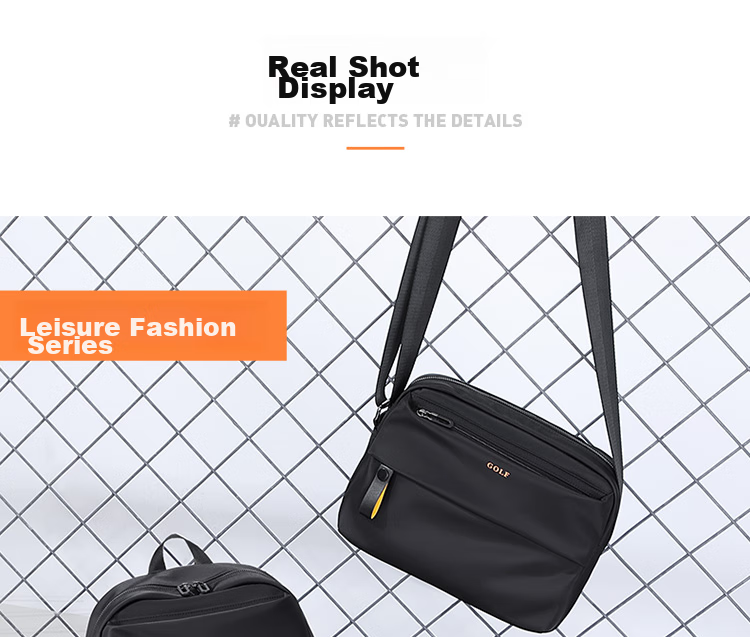 GOLF Chest Bag for Men, Trendy Crossbody Bag, Casual Shoulder Bag for IPad And Phone, Cycling Sports Travel Small Backpack 29