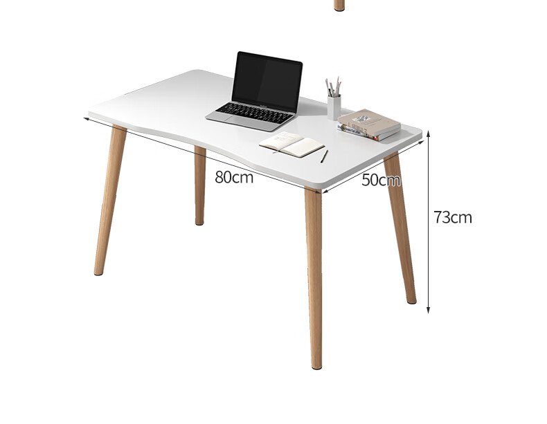 XIAOJIANGCAI Computer Desk, Desktop Laptop Simple Study Table, Home Office Workstation, Writing Desk for Bedroom And Study Room 17