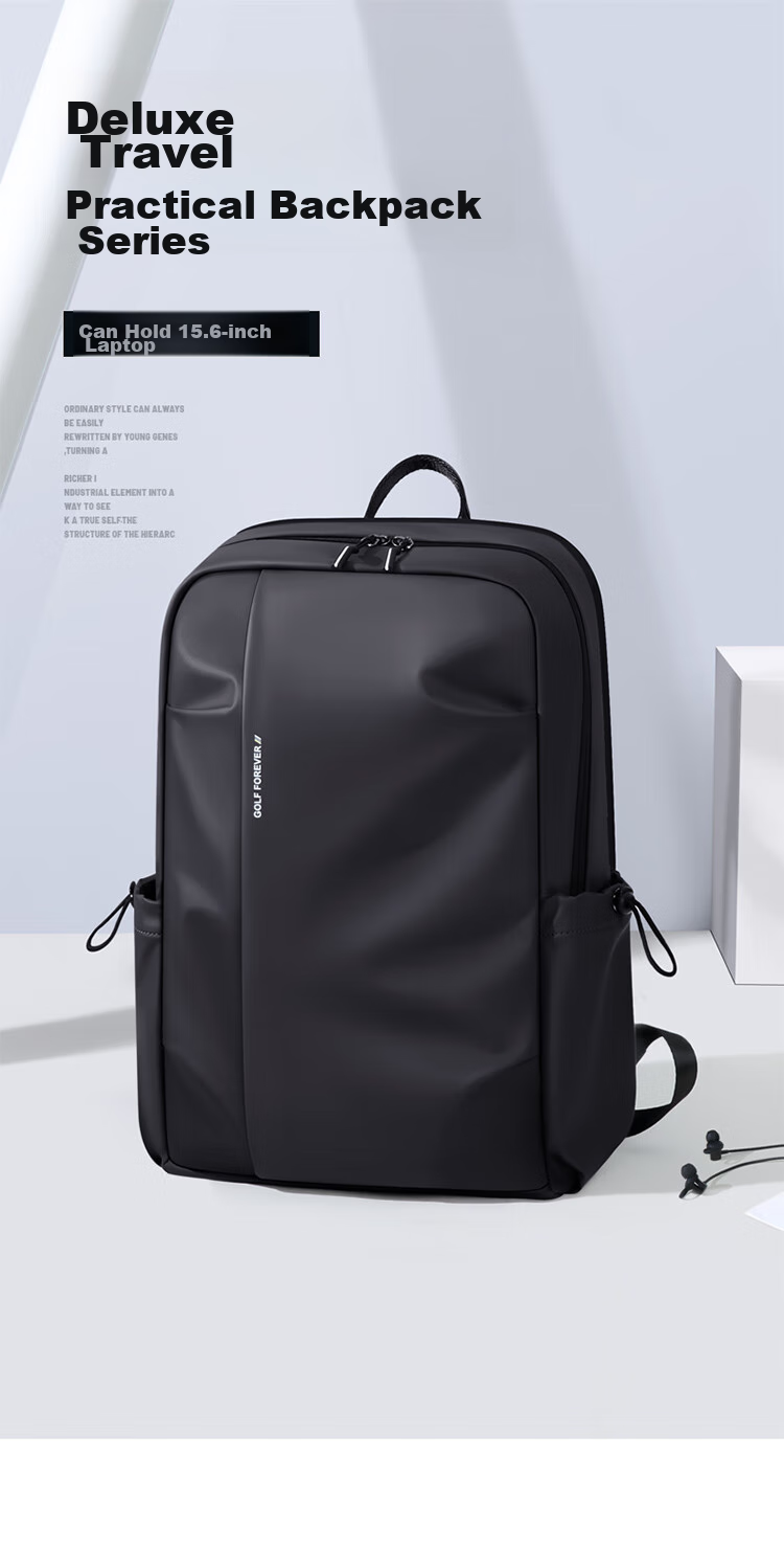 GOLF Backpack for Men And Women, Travel Laptop Bag, 15.6-Inch Computer Schoolbag, Casual Commute Business Trip Backpack 1