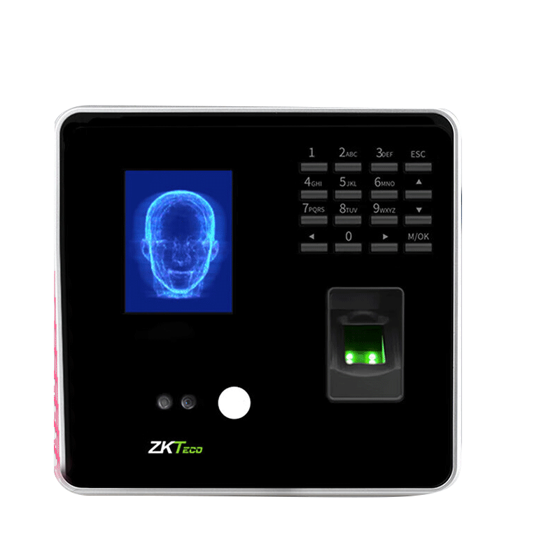 ZKTECO ZKTeco/ZKTECO Technology JDF800 Dynamic Facial Recognition Attendance Machine Large-Capacity Face And Fingerprint Hybrid Time-And Attendance Machine Millisecond-Level Recognition Sign-In Machine