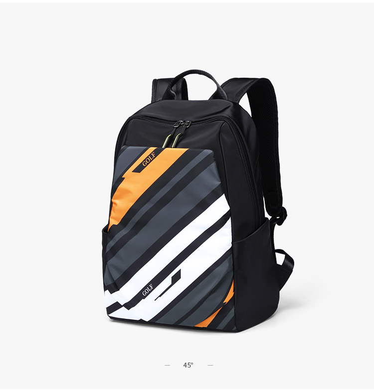 GOLF Backpack for Men, Water-Resistant Travel Backpack, 15.6-Inch Laptop Bag, Student Schoolbag, Commuter Business Trip Backpack 26