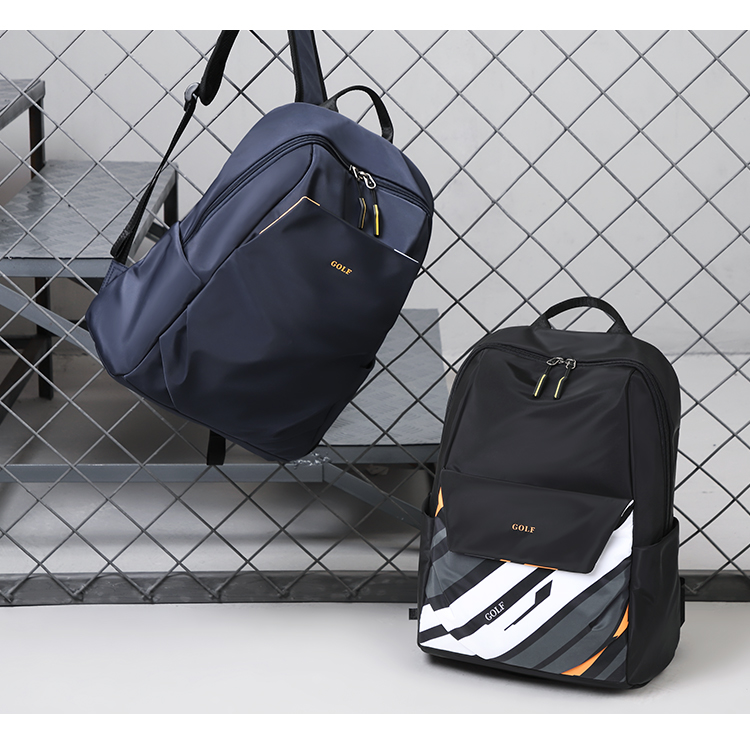 GOLF Backpack for Men, Water-Resistant Travel Backpack, 15.6-Inch Laptop Bag, Student Schoolbag, Commuter Business Trip Backpack 44