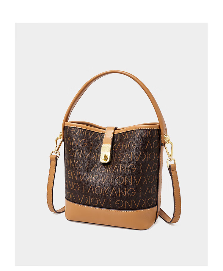 Aokang Women's Handbag, Trendy Ladies Bucket Bag, Luxury Tote Crossbody Shoulder Bag, Birthday Gift, High-End Present for Mom Or Wife 18