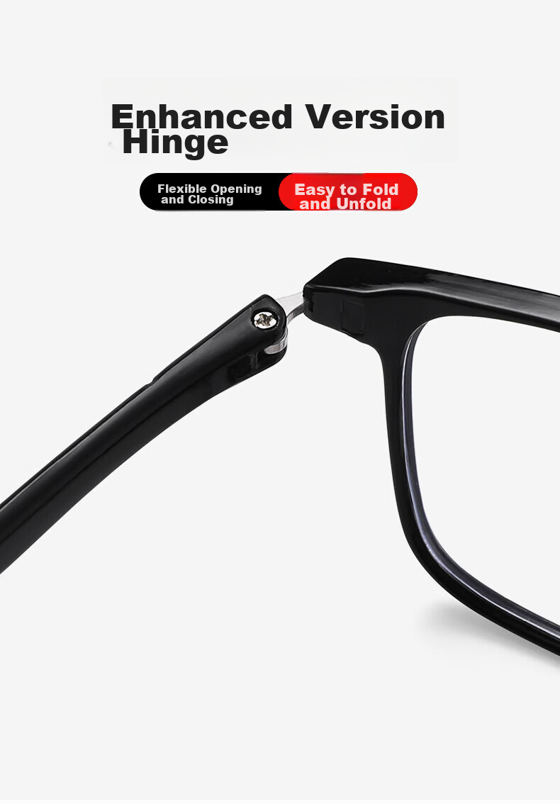 LESCA LUNETIER High-End Reading Glasses for Men, Anti-Blue Light Radiation, Premium Brand, High-Definition Presbyopic Glasses for Elderly Women, Back to School 6