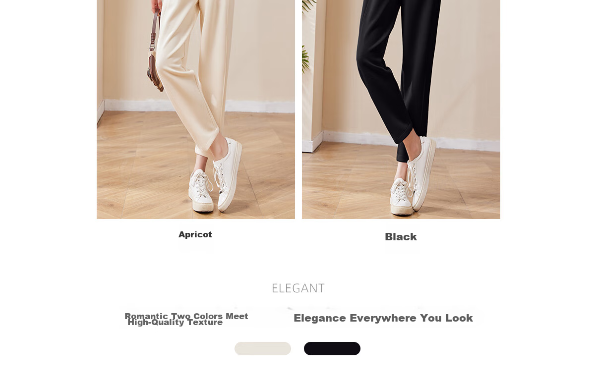 Chushen Women's Casual Pants, Fashionable And Versatile, High-Waisted Loose-Fitting Slimming Nine-Point Harem Pants, Grandma Pants S141K2005 11