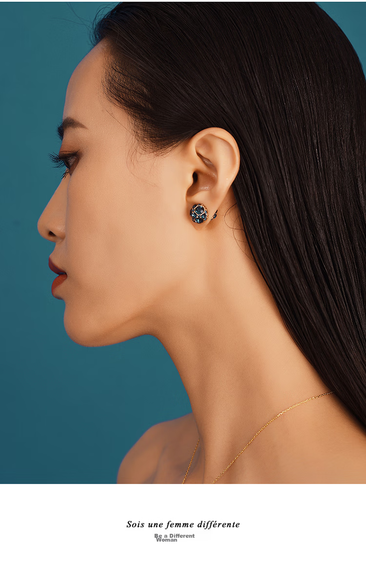 Dairuo Magnetic Ear Studs for Women, Painless Ear Hoops, Simple And Compact, Face-Slimming, High-End Earrings, Gift for Girlfriend 4