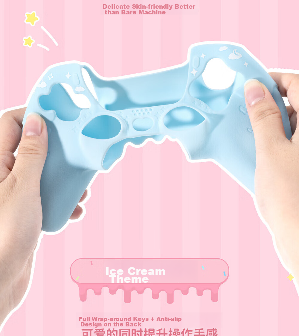 Jixiang Switch Pro Protective Case, Sanrio Kuromi Nspro Game Controller Cover, Cute Cartoon Full Coverage Soft Case, Shockproof Dustproof Protective Shell Accessory 10