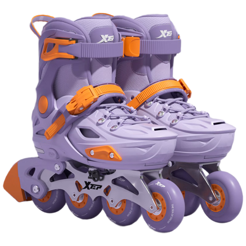 Xtep Inline Skates Kids Roller Skates Boys Girls Beginner Set School Children Adult Inline Skates