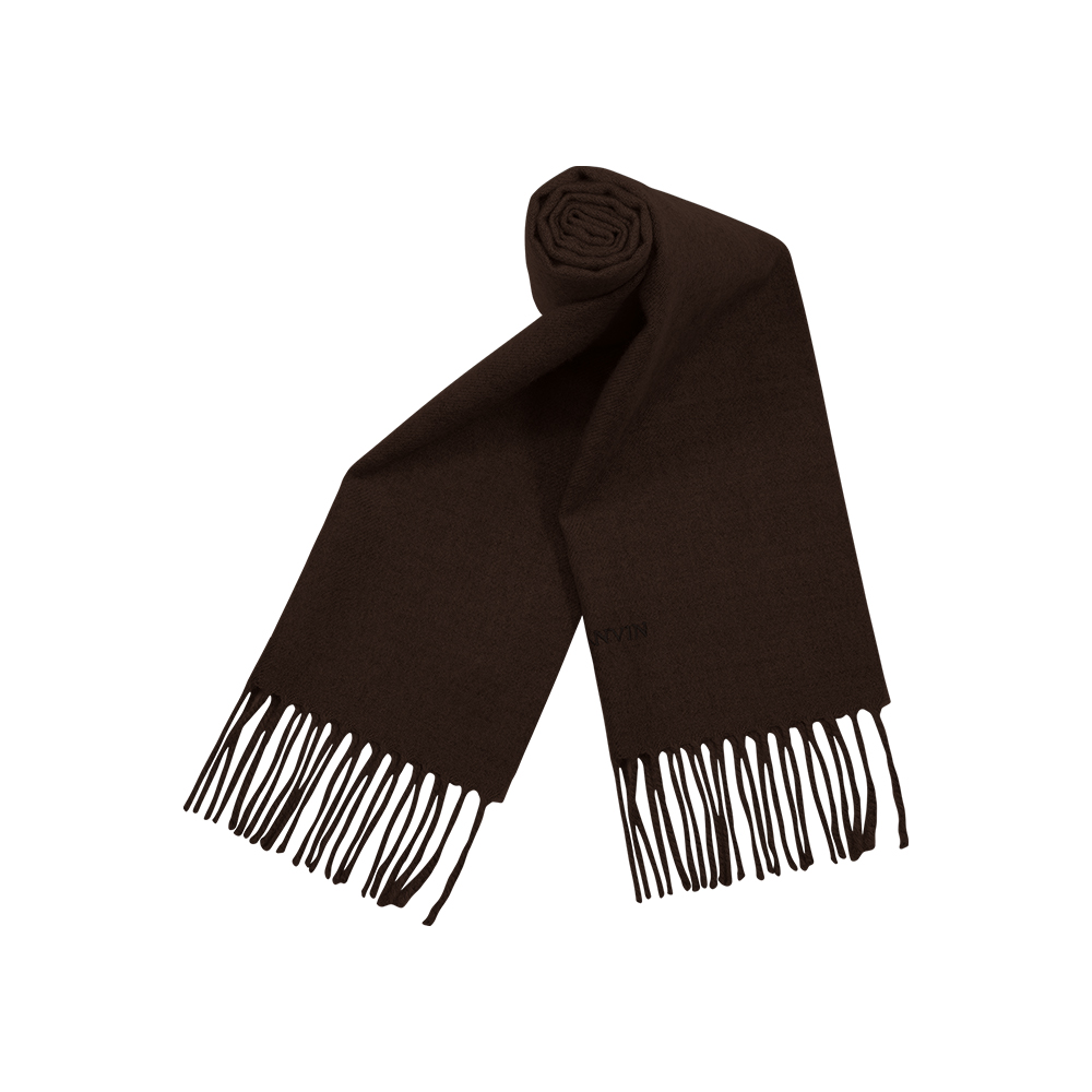 【lanvin围巾】浪凡 lanvin 羊毛围巾男女士秋冬百搭保暖时尚休闲流苏