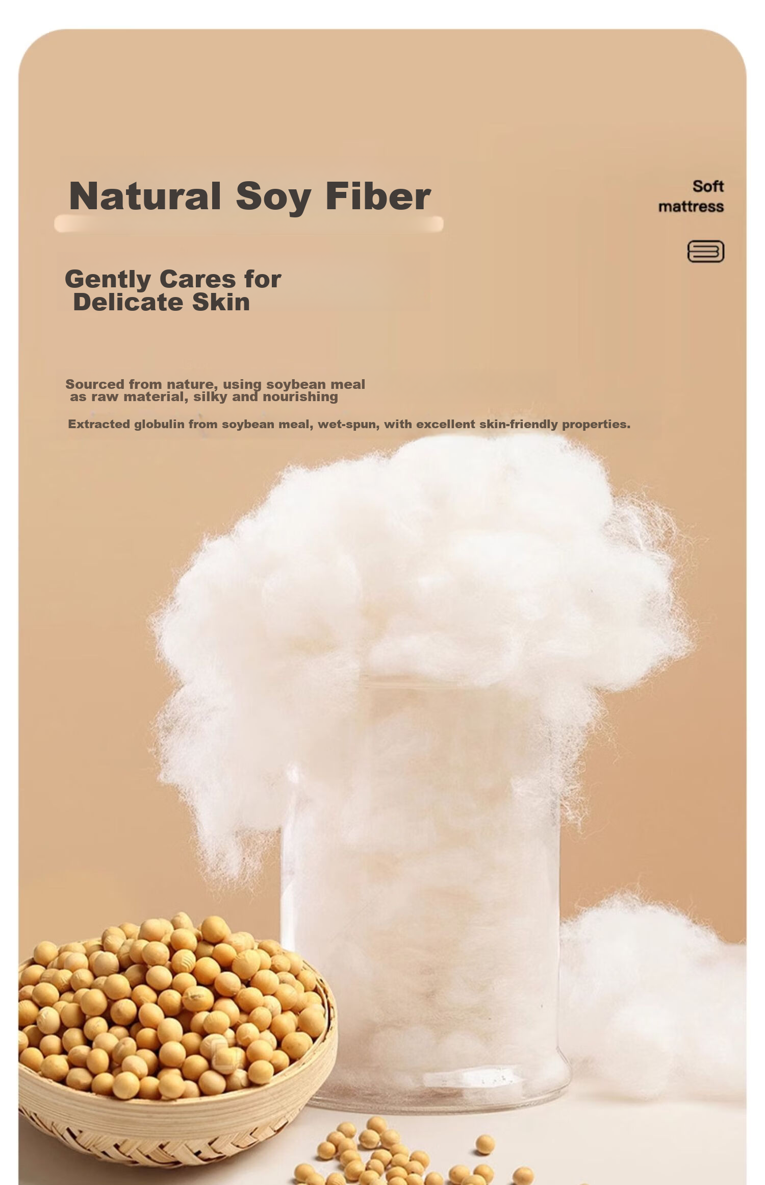 M·JBABY Class A Children's Antibacterial 30% Soybean Fiber All-Season Comforter, Spring And Autumn Cat Kingdom, Filled with 1000g, 200X230 4