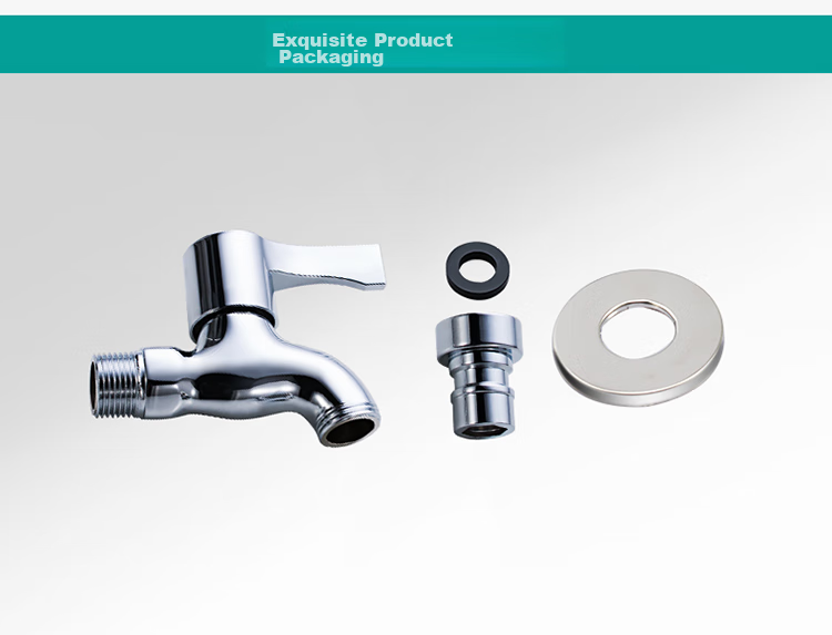 MICOE Washing Machine Faucet, Thickened Pure Copper Body, Bathroom Balcony Mop Sink, 1/2 Inch Spout, Single Cold Water, M-C300I 7