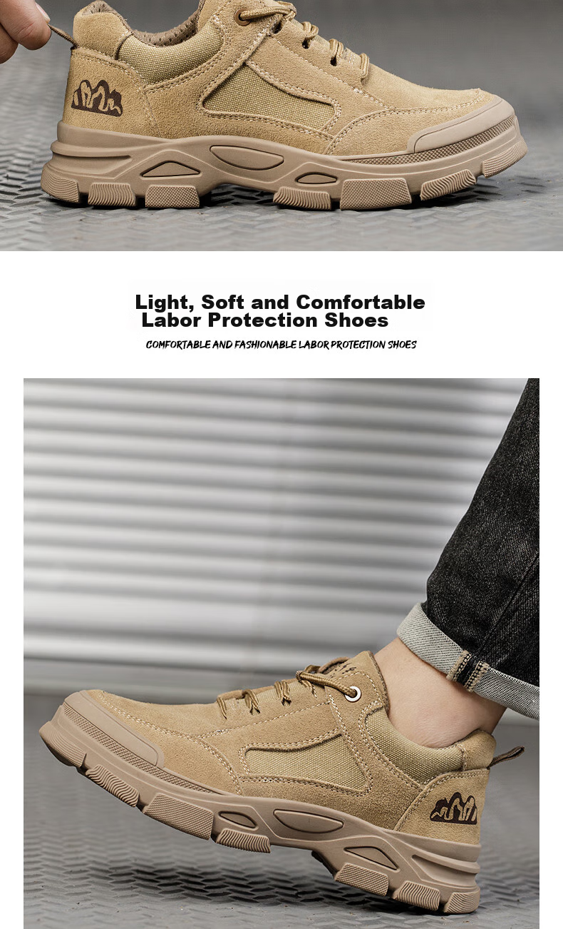 LAOGUANJIA Men's Safety Shoes, Summer Breathable Comfortable Wear-Resistant, Electrical Insulation Non-Slip Work Functional Shoes 390 Size 45 12