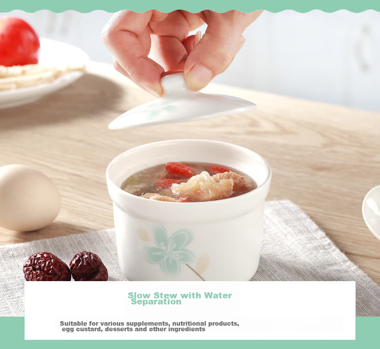 Remec Jin Yurui Mei Remec Stew Pot, Soup Bowl, Bird's Nest Soup Cup, 1 Piece, 250ML 6