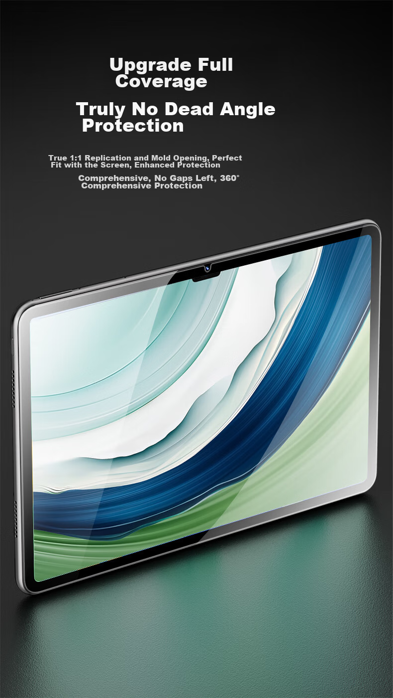 CangHua Tempered Glass Screen Protector for Huawei MatePad Pro 13.2, Compatible with 2025/2023 Models, Protective Film for Huawei Tablet Computer, 13.2-Inch Soft Light Version, Shockproof, Wear-Resistant, High-Definition Protective Film 6