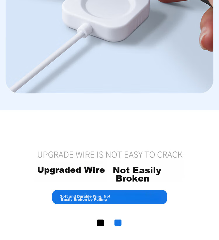 ESCASE Compatible with OPPO Watch Charger, Universal X3/X2/4/4pro/3/3pro/2/1/SE Charging Cable, Magnetic Wireless Fast Charging Dock 6