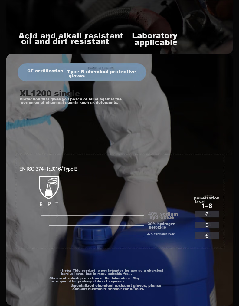 LANON Disposable Latex Gloves, Thickened, Laboratory And Oral Examination, 100 Pieces, Imported Latex LD11, Size L 4