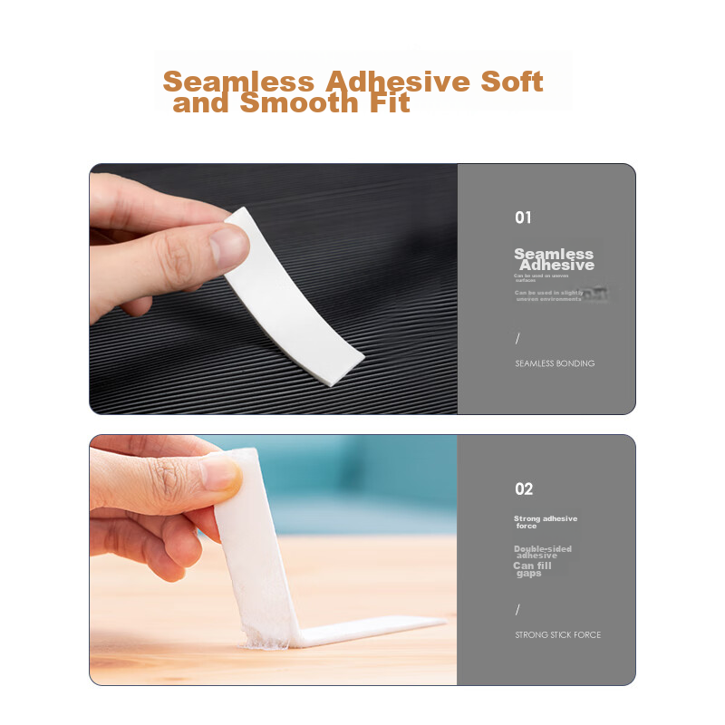Deli High-Adhesive EVA Foam Double-Sided Tape, Strong Adhesive Foam Tape, 24mm*5y*2.5mm Thickened, White, 12 Rolls Per Pack, Office Supplies, 30412