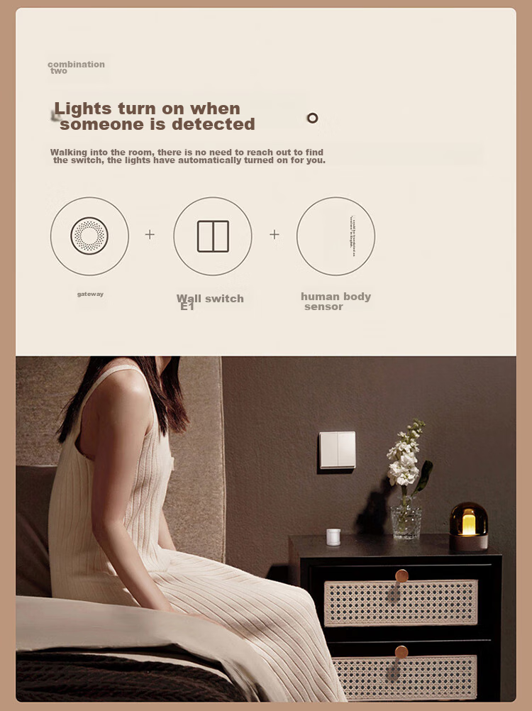 Aqara Smart Switch E1 Single Fire Single Button Intelligent Home Remote Control, Already Integrated with Mijia APP/iPhone HomeKit, White 11