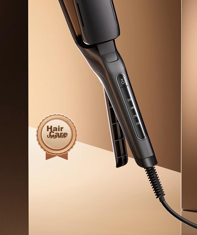AUX Straight And Curling Iron, Dual-Use Negative Ion Hair-Friendly Anti-Scalding Flat Iron, Gift for Girlfriend's Birthday Present 5
