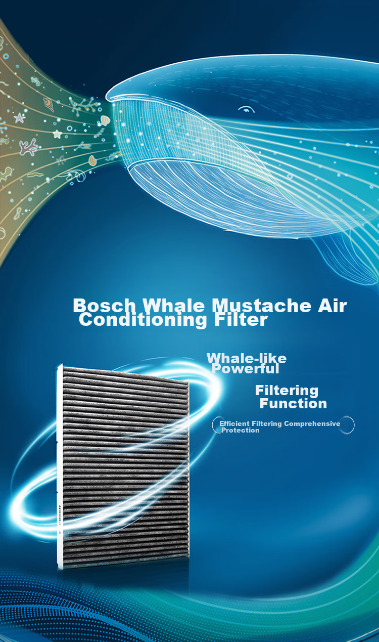 BOSCH Air Conditioning Filter Element 4265 for Honda Civic, Accord, CRV, Odyssey, Inspire, Spirior, Haval H6/M6 2
