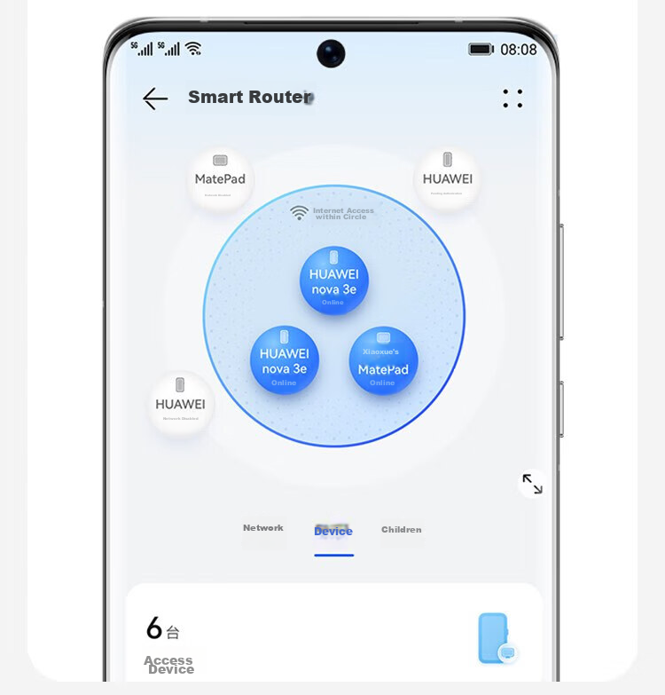 Huawei Lingxiao Parent-Child Router Q6E, Parent-Child Router Full Coverage, Whole-House WiFi without Dead Zones (1 Parent 1 Child Set), Gigabit Router, Wireless Wall-Penetrating King, Powerline Adapter 13