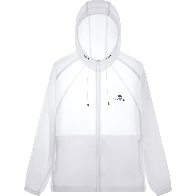 CAMEL [Iceberg] Sun Protection Clothing UPF50+, UV-Resistant Breathable Skin Coat, Cool-Feeling Sun Protection Garment, Men's Jacket