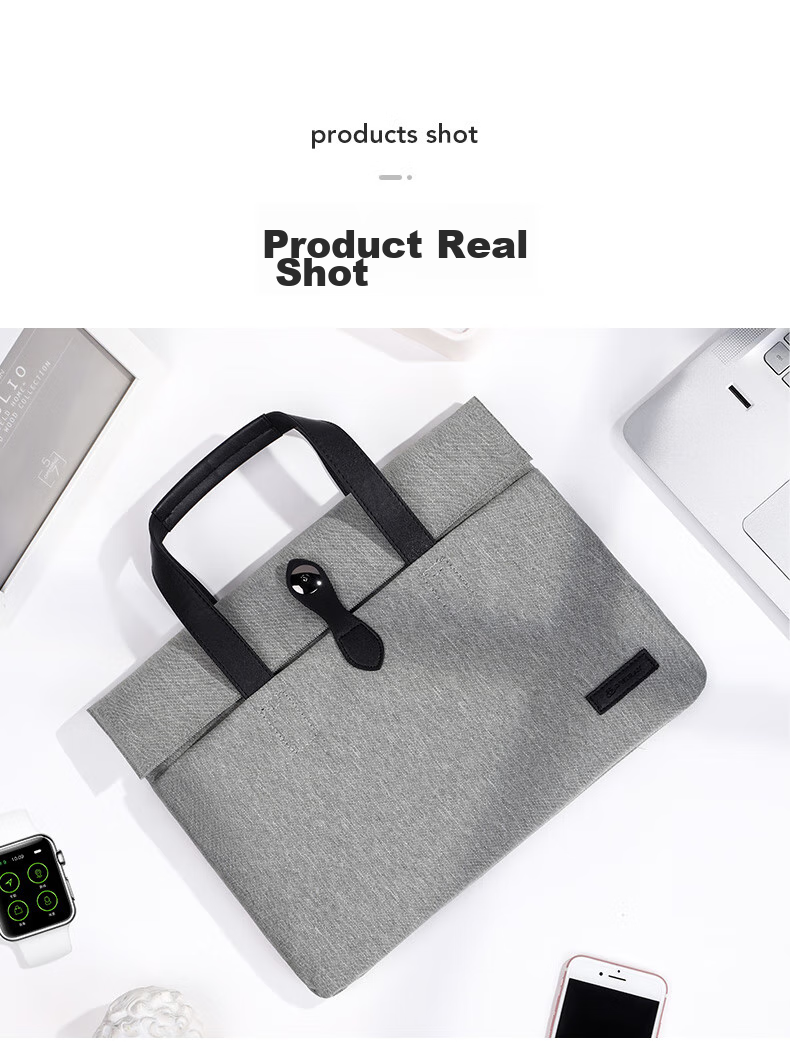 DiyiGongfang Laptop Bag Handheld Notebook Computer Bag for Business Travel Commute Suitable for Lenovo Huawei Apple Macbook Air/Pro 13-Inch ASUS HP Dell Protective Case 8