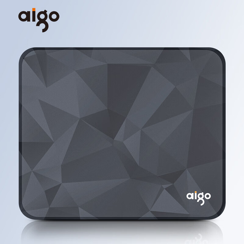 Aigo M1 Mouse Pad, Gray, Small Size 300*250*3mm, for Home Office And Gaming