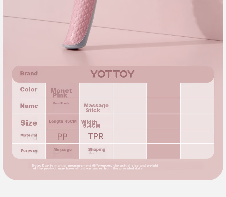 Yottoy Massage Roller with Wolf Tooth Design for Deep Muscle Fascia Relaxation, Full Body Pain Relief Massage Device 19