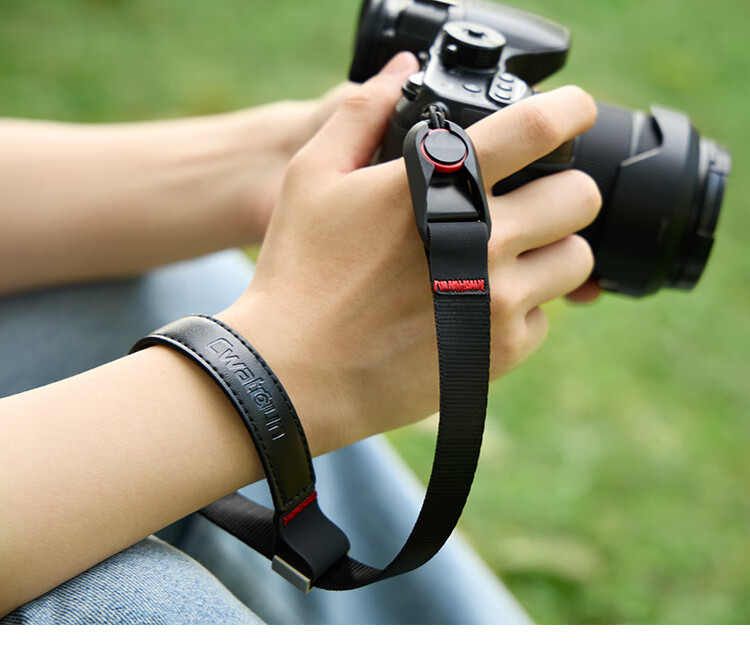 CWATCUN Camera Wrist Strap with Magnetic Quick Release Buckle, Compatible with Sony, Fuji, Canon, Niko 9