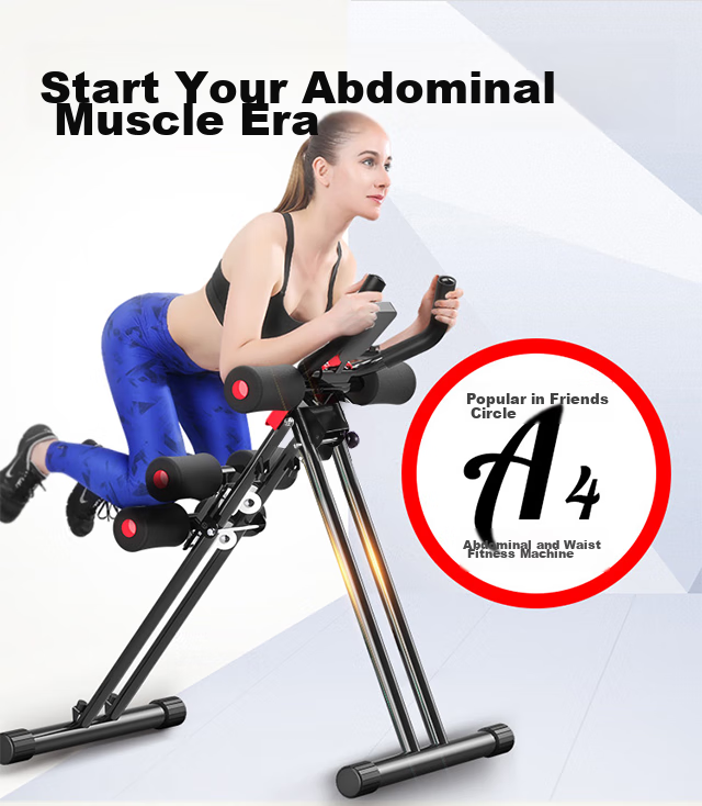 DDS Abdominal Fitness Equipment, Abdominal Crunch Machine, Home Exercise Equipment, Lazy Person's Abdominal Workout Device, 6503G 1