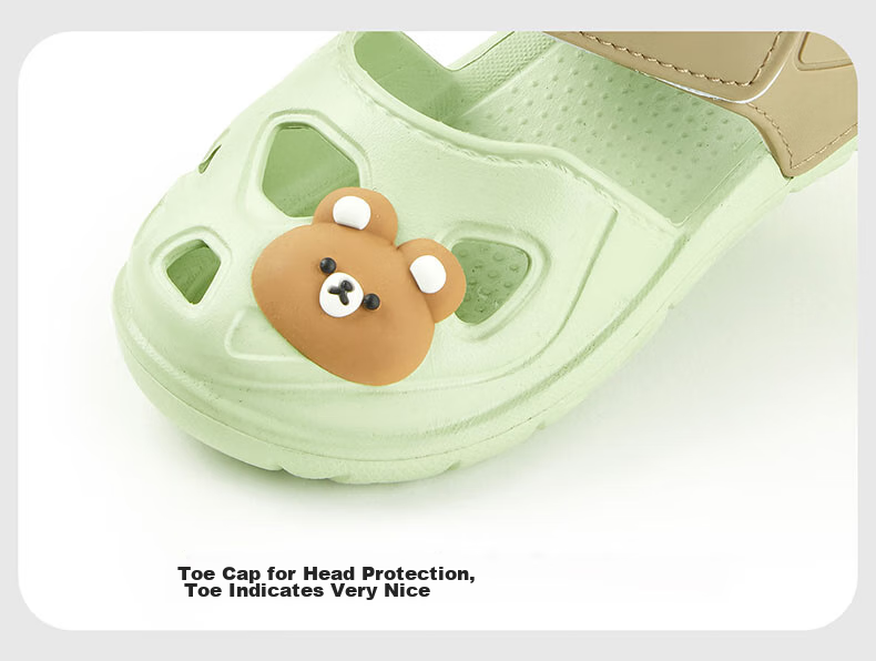 BALABALA Children's Sandals for Girls And Boys, Summer Style, Beach Shoes for Toddlers, Closed-Toe Walking Sandals for Kids 8
