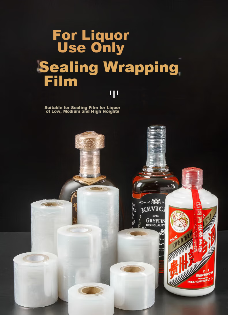 Edo Liquor Sealing Film, Wine Bottle Sealing Film, Old Wine Wrapping Film, Branch Grafting Film, Takeout Packaging Film, 5cm*4 Rolls 1