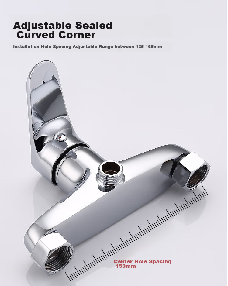 Larsd Shower Mixing Valve, Shower Faucet, Mixer Valve, Copper Body, Bathroom Hot And Cold Shower Switch, LD5203 9