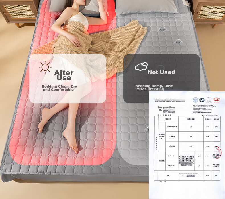 Huanding [Water Heating Power-Off] Electric Heating Blanket, Water Heating Blanket, Water Circulation Electric Heating Pad, Double-Sized 0.9*1.8m 22