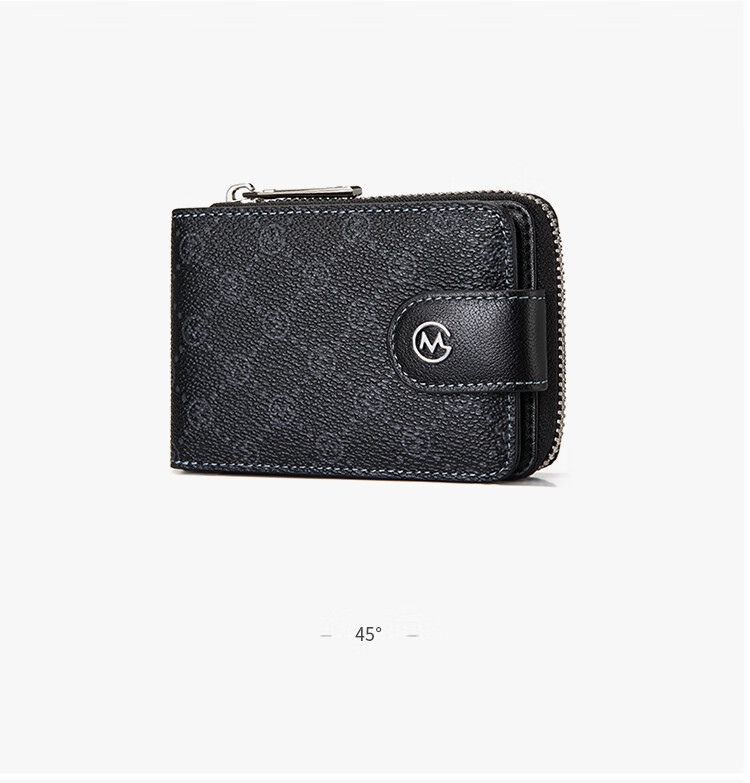 GOLF Card Holder, Men's Printed Multi-Card Slots, Bank Card Sleeve, Zipper Business Card Holder, Women's Card Case, Driver's License Holder, Wallet 20