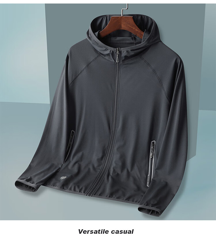 MULINSEN Unisex Lightweight Quick-Dry Ice Silk Sun Protection Jacket Breathable Stretch Skin Jacket White Women's 2XL 14