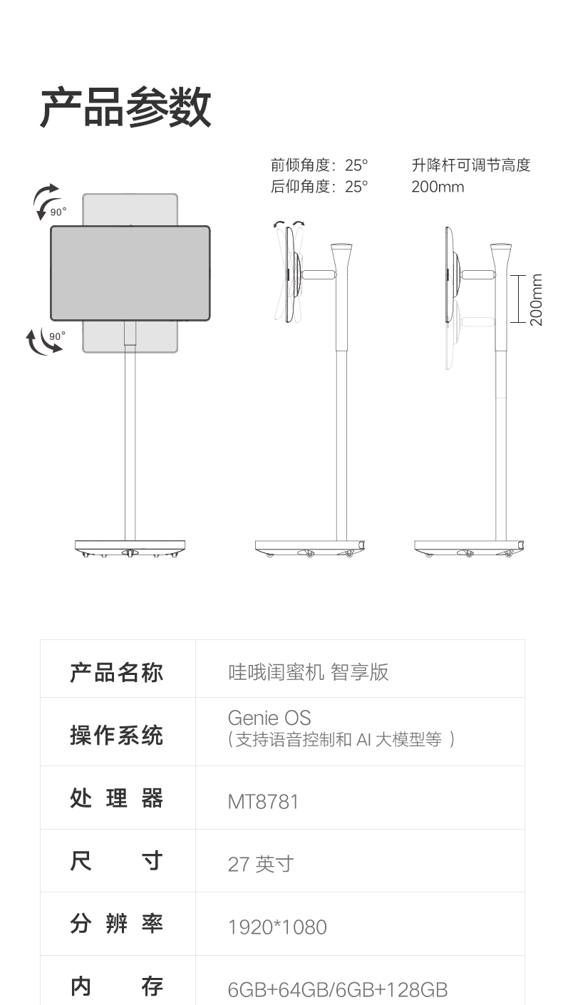 天猫精灵推出哇哦闺蜜机智享版及智臻版:2799 元起